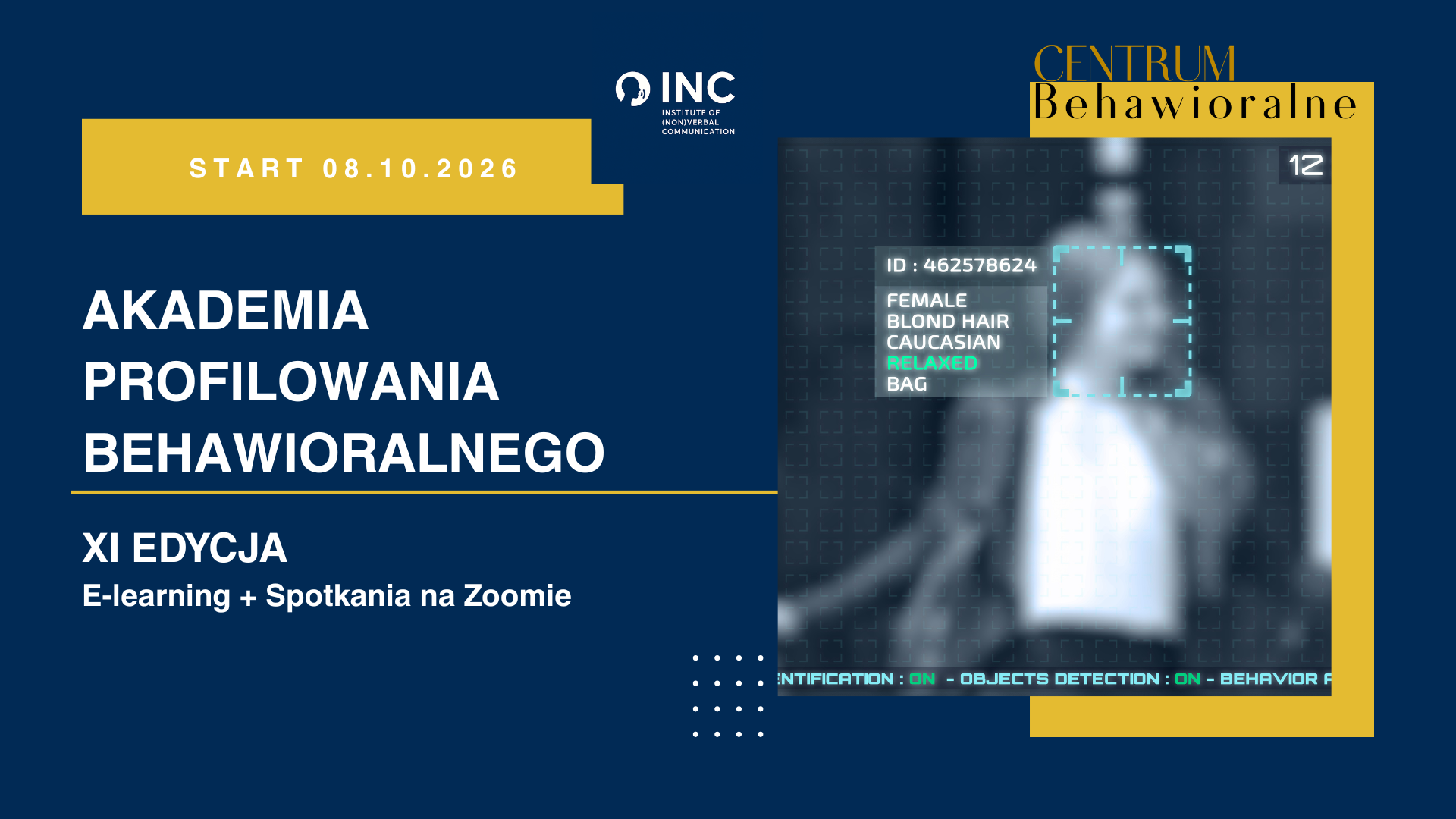 Akademia Profilowania Behawioralnego Professional PLUS XI EDYCJA